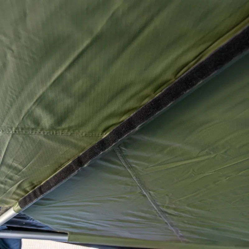 Markise Batwing Wild Camp HEX 270° 2,5 m grønn │ førerside – bilde 15