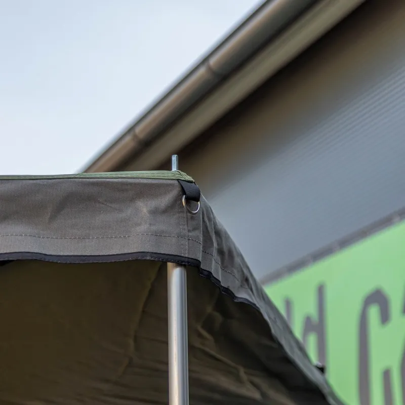 Markise Batwing Wild Camp HEX 270° 2,5 m grønn │ passasjerside – bilde 12