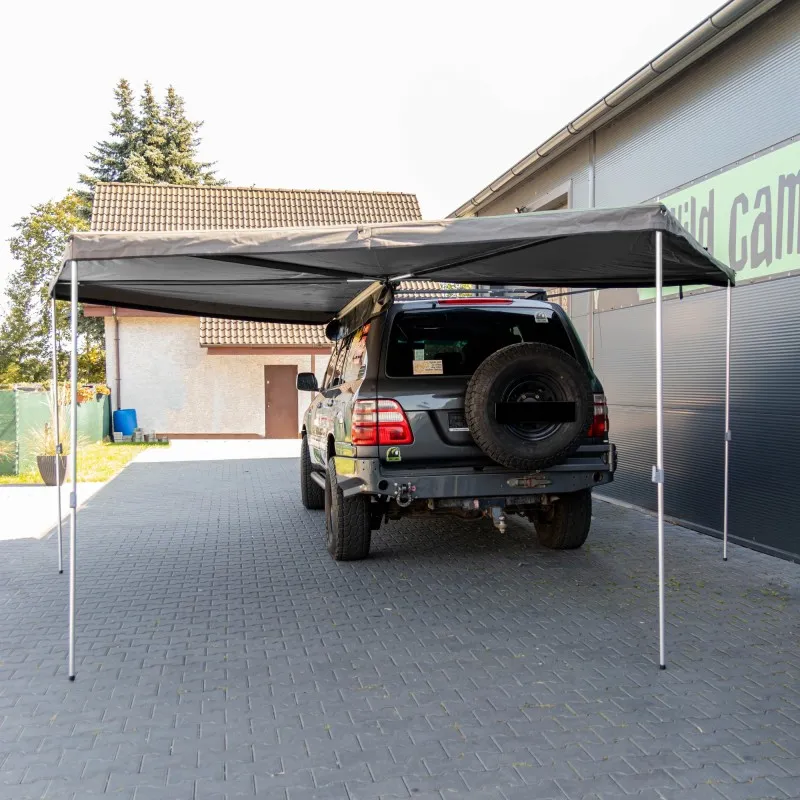 Markise Batwing Wild Camp HEX 270° 2 m grå │ førerside – bilde 7