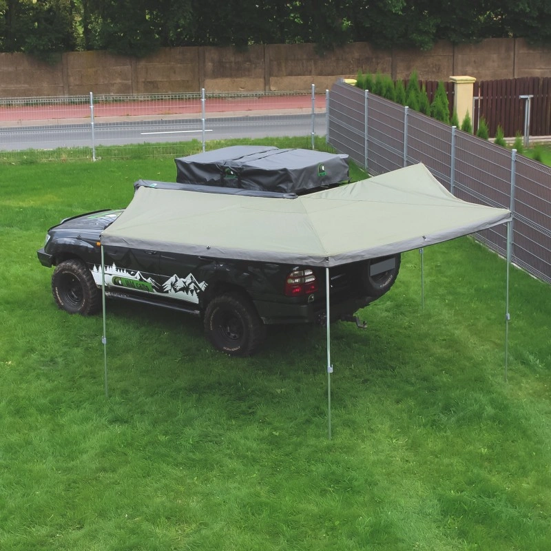 Markise Batwing Wild Camp HEX 270° 2 m grønn │ førerside – bilde 3