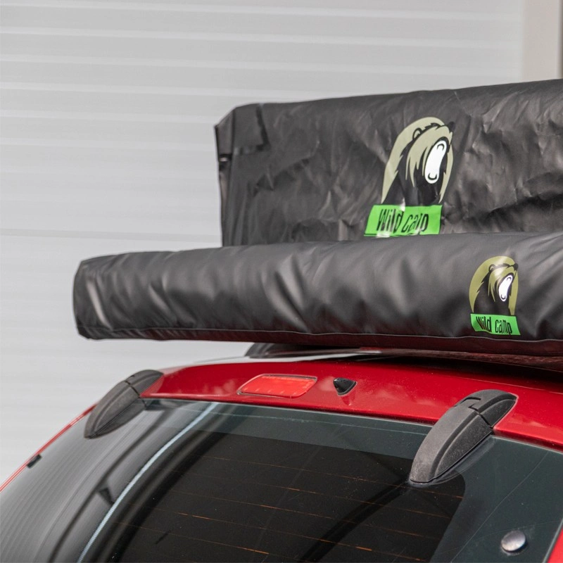 Markise Wild Camp 1,25 x 2 m │ for bak - grå - med LED – bilde 3