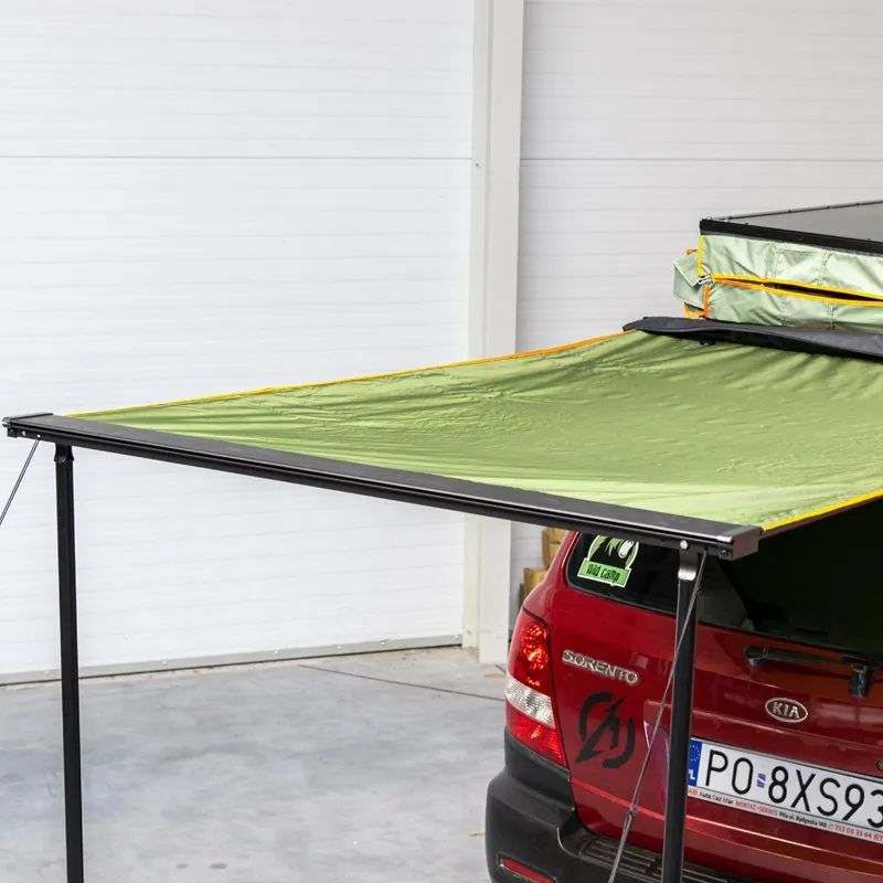 Markise Wild Camp 1,25 x 2 m │ grønn - med LED-belysning – bilde 2