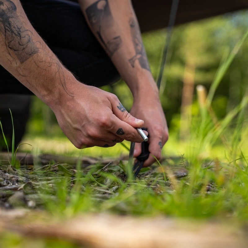 Markise Wild Camp Jukon II 180 DAY & NIGHT / Military │ lett takmarkise til taktelt – bilde 10
