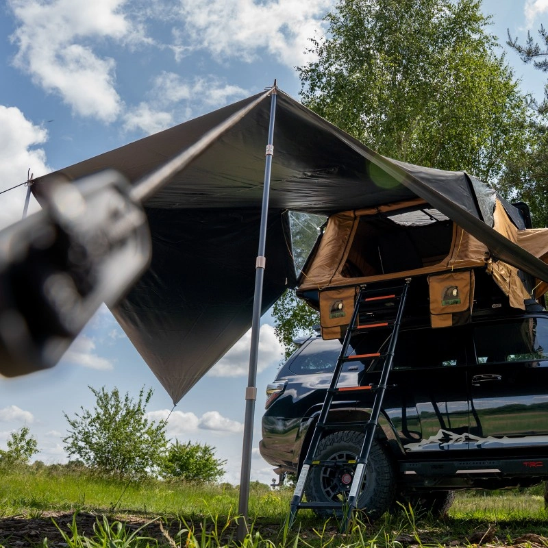 Markise Wild Camp Jukon II 180 DAY & NIGHT / Military │ lett takmarkise til taktelt – bilde 11