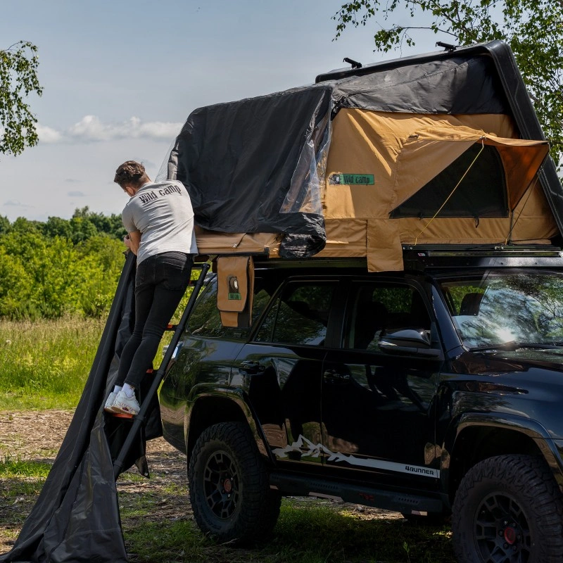 Markise Wild Camp Jukon II 180 DAY & NIGHT / Military │ lett takmarkise til taktelt – bilde 5