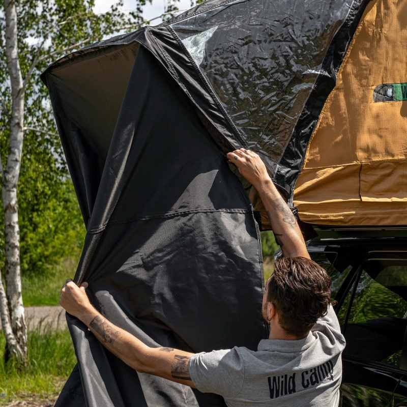Markise Wild Camp Jukon II 180 DAY & NIGHT / Military │ lett takmarkise til taktelt – bilde 6