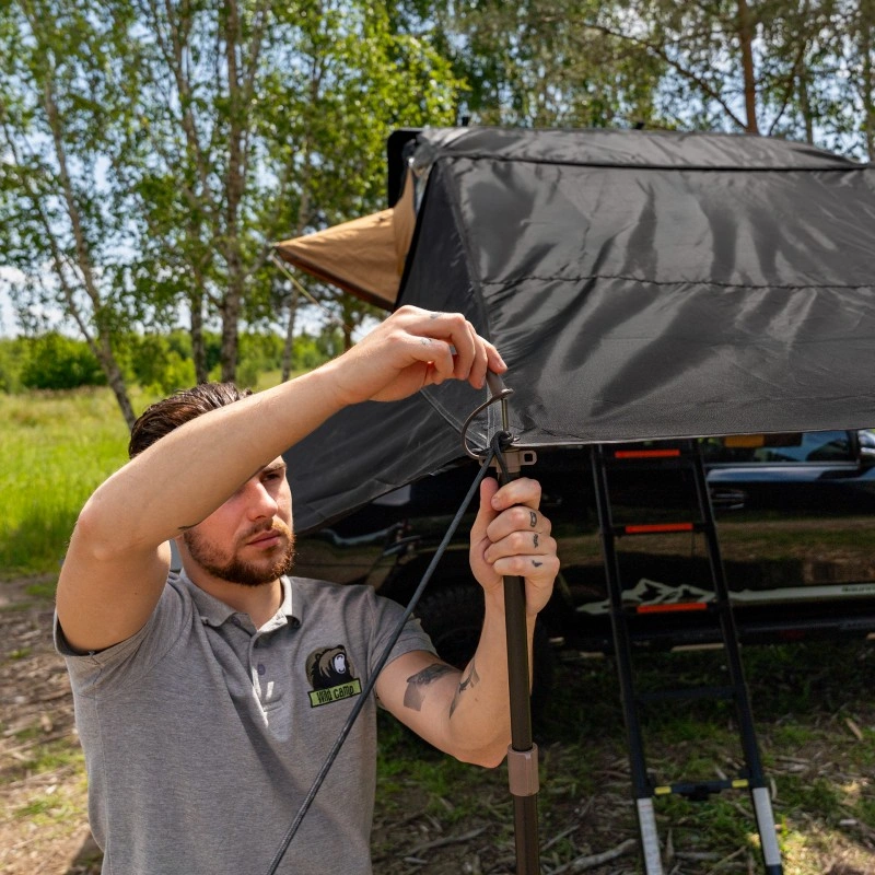 Markise Wild Camp Jukon II 180 DAY & NIGHT / Military │ lett takmarkise til taktelt – bilde 9
