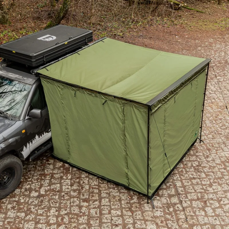 Markisetelt universelt Wild Camp 2,5 x 2,5 m │ grønn - til markise 270°