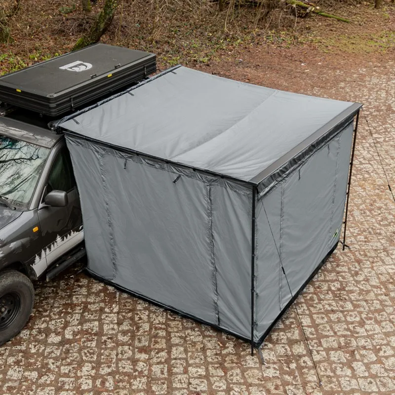 Markisetelt universelt Wild Camp 2,5 x 3 m │ grå - til markise 270°