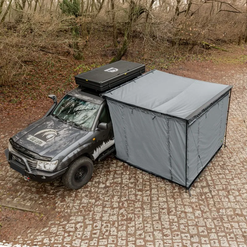 Markisetelt universelt Wild Camp 2,5 x 3 m │ grå - til markise 270° – bilde 3