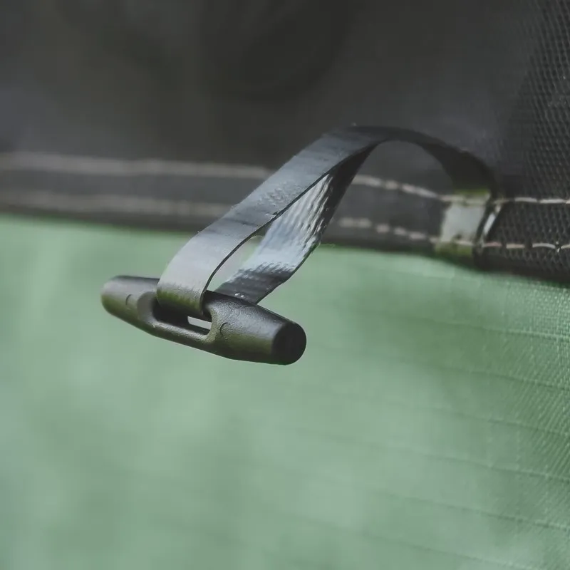 Markisetelt Wild Camp til Batwing 270° 2,4 m │ førerside - grønn – bilde 11
