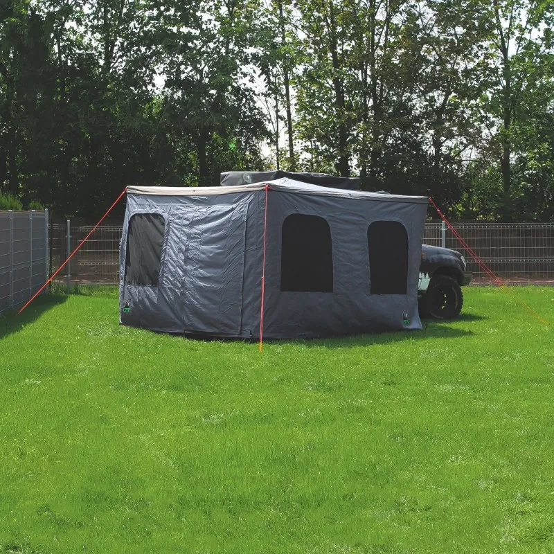 Markisetelt Wild Camp til Batwing 270° 2,4 m │ passasjerside - grå