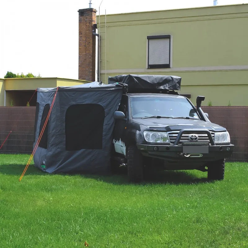 Markisetelt Wild Camp til Batwing 270° 2,4 m │ passasjerside - grå – bilde 3