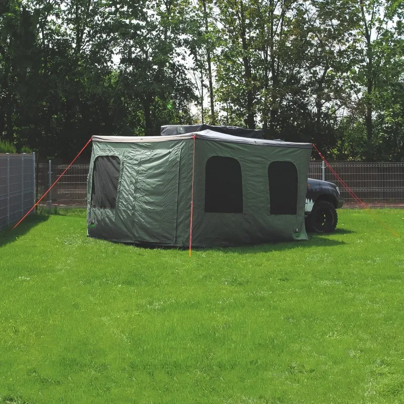 Markisetelt Wild Camp til Batwing 270° 2,4 m │ passasjerside - grønn