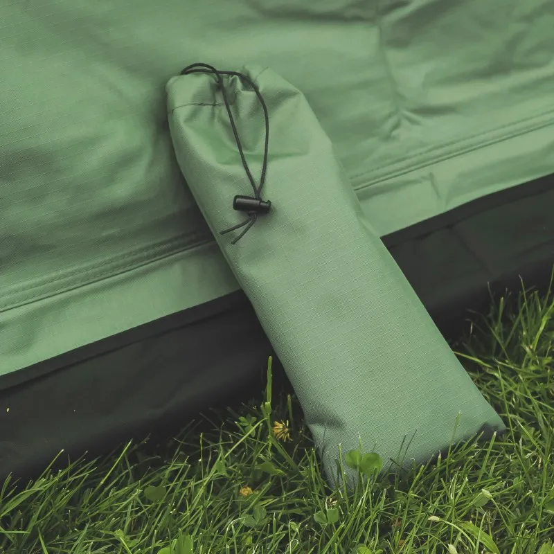 Markisetelt Wild Camp til Batwing 270° 2,4 m │ passasjerside - grønn – bilde 12
