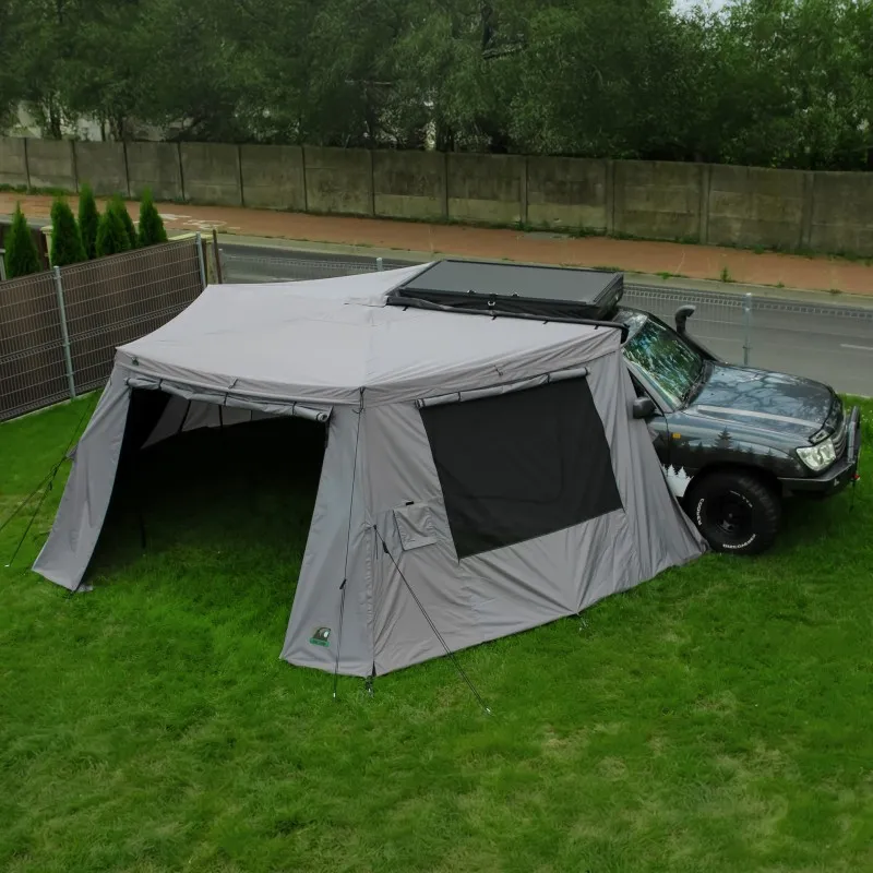 Markisetelt Wild Camp til Batwing II Premium 270° 2,5 m │ passasjerside - grå