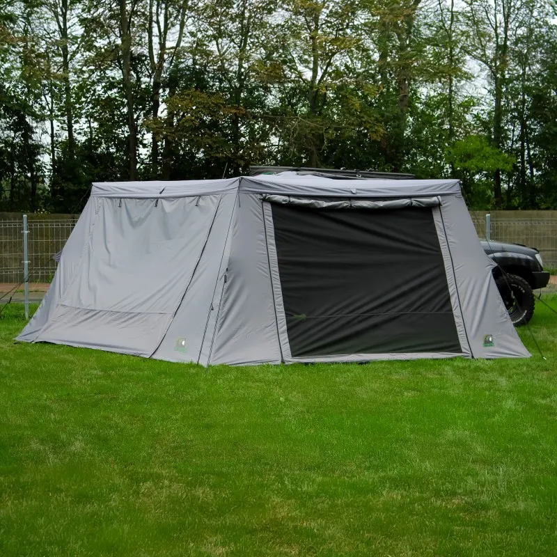 Markisetelt Wild Camp til Batwing II Premium 270° 2,5 m │ passasjerside - grå – bilde 3