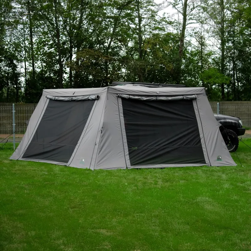 Markisetelt Wild Camp til Batwing II Premium 270° 2,5 m │ passasjerside - grå – bilde 4