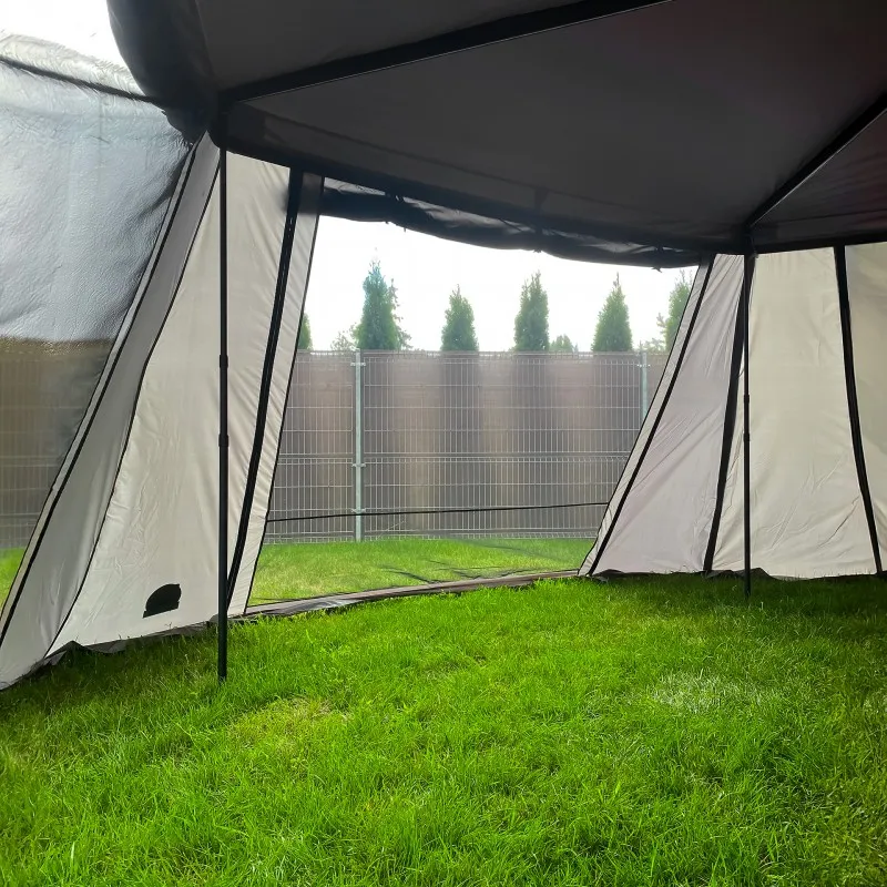Markisetelt Wild Camp til Batwing II Premium 270° 2,5 m │ passasjerside - grå – bilde 5