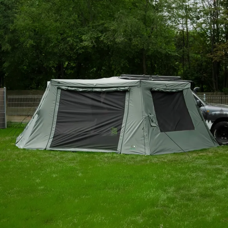 Markisetelt Wild Camp til Batwing II Premium 270° 2,5 m │ passasjerside - grønn – bilde 2