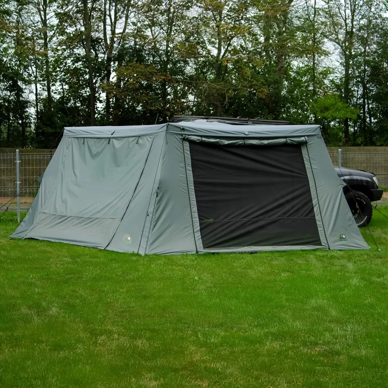 Markisetelt Wild Camp til Batwing II Premium 270° 2,5 m │ passasjerside - grønn – bilde 3
