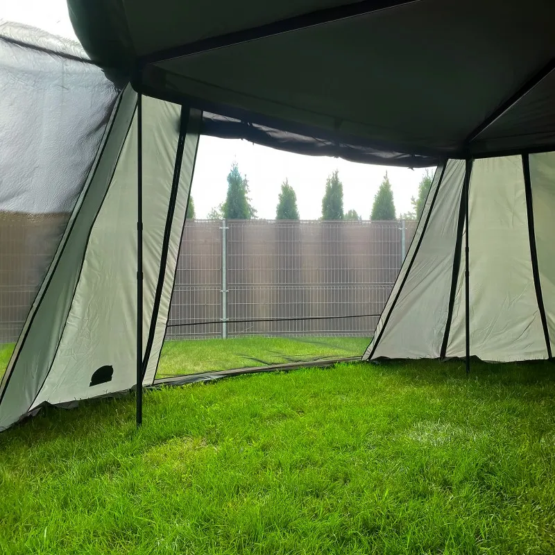 Markisetelt Wild Camp til Batwing II Premium 270° 2,5 m │ passasjerside - grønn – bilde 5
