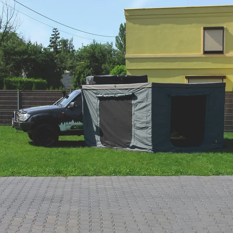 Markisetelt Wild Camp til HEX 270° 2,5 m │ førerside - grå – bilde 4