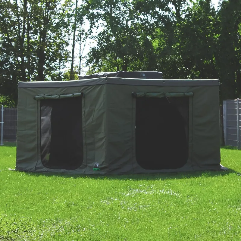Markisetelt Wild Camp til HEX 270° 2,5 m │ førerside - grønn – bilde 3