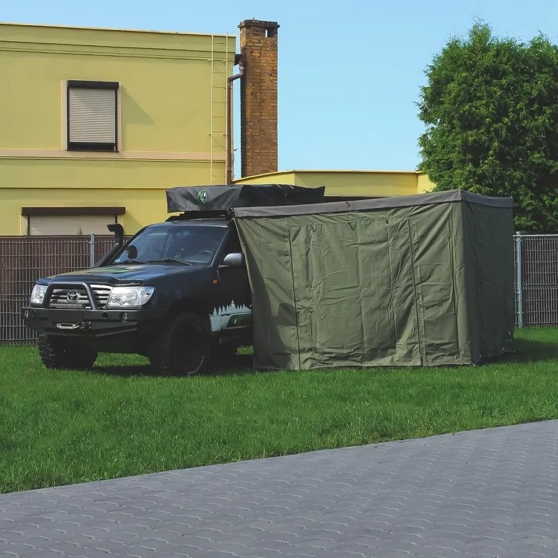 Markisetelt Wild Camp til HEX 270° 2,5 m │ førerside - grønn – bilde 4