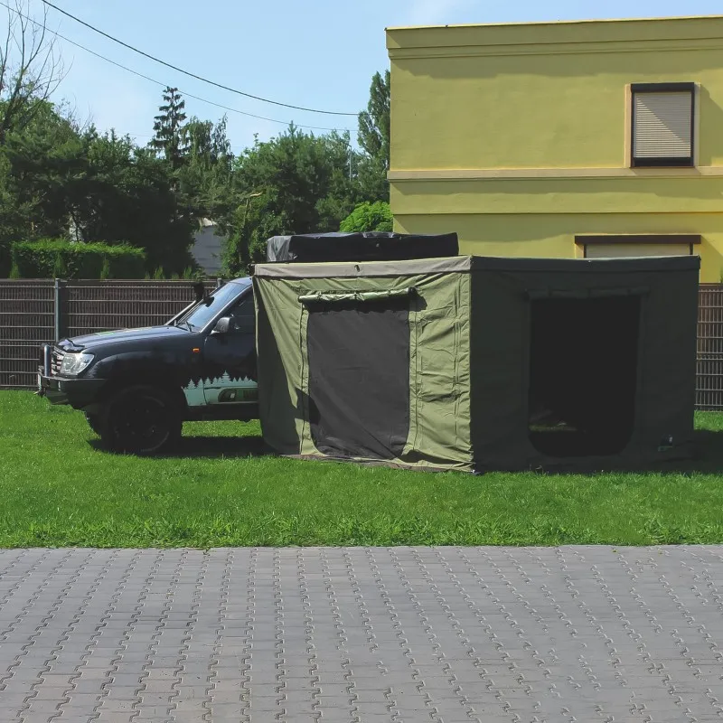 Markisetelt Wild Camp til HEX 270° 2,5 m │ førerside - grønn – bilde 5