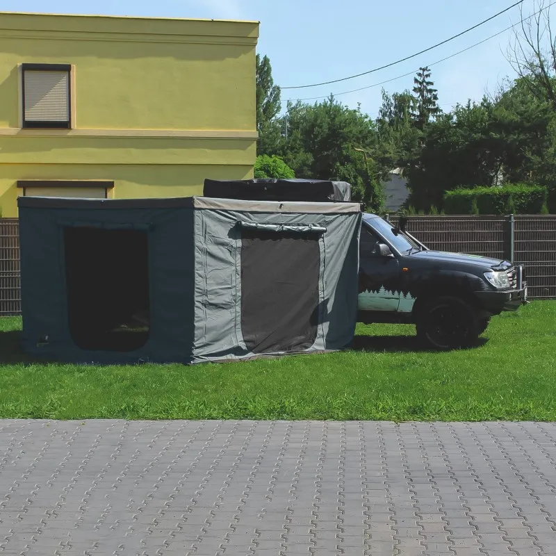 Markisetelt Wild Camp til HEX 270° 2,5 m │ passasjerside - grå – bilde 8
