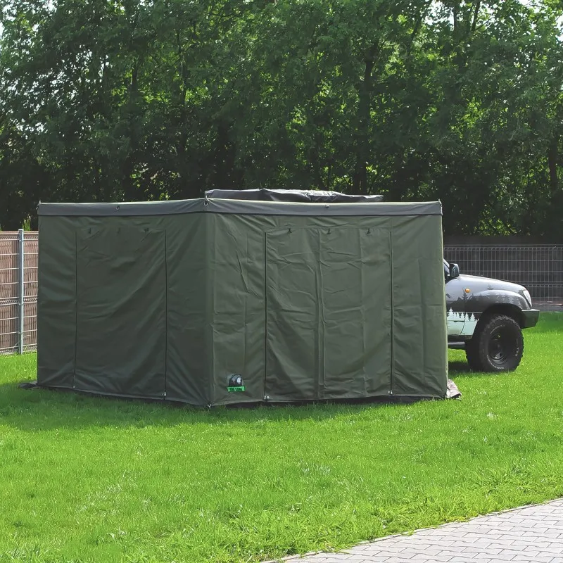 Markisetelt Wild Camp til HEX 270° 2,5 m │ passasjerside - grønn – bilde 2