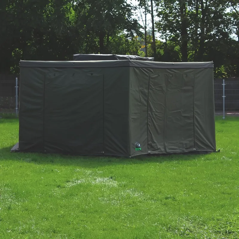 Markisetelt Wild Camp til HEX 270° 2,5 m │ passasjerside - grønn – bilde 5