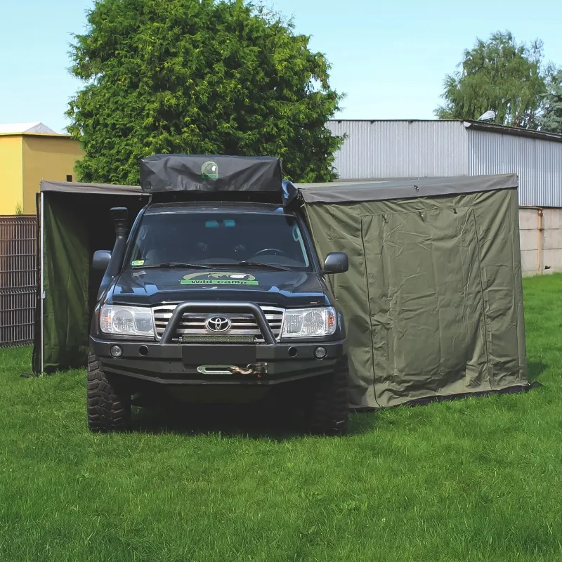 Markisetelt Wild Camp til HEX 270° 2 m │ førerside - grønn – bilde 7