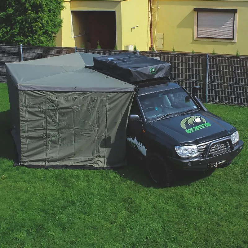 Markisetelt Wild Camp til HEX 270° 2 m │ passasjerside - grønn