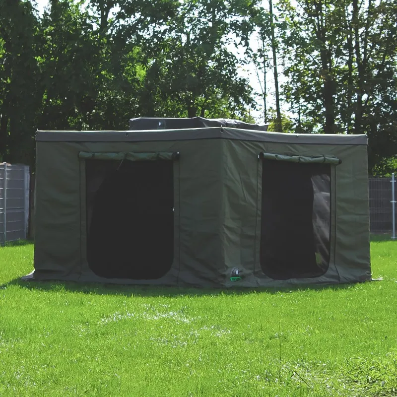 Markisetelt Wild Camp til HEX 270° 2 m │ passasjerside - grønn – bilde 3