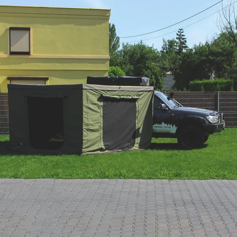 Markisetelt Wild Camp til HEX 270° 2 m │ passasjerside - grønn – bilde 8