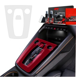 Midtkonsoll beskyttelsesfolie Audi A3 (8Y) Facelift 2024 - 2025 │ Anti-fingerprint PPP Folie Grizz PianoSkin Matte Image 1