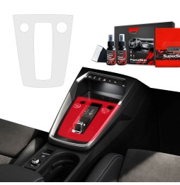 Midtkonsoll beskyttelsesfolie Audi RS3 (8Y) 2020 - 2024 │ Anti-fingerprint PPP Folie Grizz PianoSkin Matte