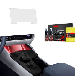 Midtkonsoll beskyttelsesfolie Kia Sportage V 2021 - 2024 │ Anti-fingerprint PPP Folie Grizz PianoSkin Matte