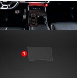 Midtkonsoll beskyttelsesfolie Kia Sportage V 2021 - 2024 │ Anti-fingerprint PPP Folie Grizz PianoSkin Matte – bilde 2