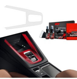 Midtkonsoll beskyttelsesfolie Skoda Octavia IV DSG 2020 - 2025 │ Anti-fingerprint PPP Folie Grizz PianoSkin Matte