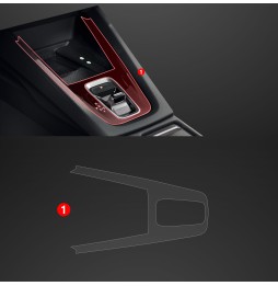 Midtkonsoll beskyttelsesfolie Skoda Octavia IV DSG 2020 - 2025 │ Anti-fingerprint PPP Folie Grizz PianoSkin Matte – bilde 2
