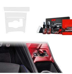 Midtkonsoll beskyttelsesfolie VW Tiguan III 2024 - 2025 │ Anti-fingerprint PPP Folie Grizz PianoSkin Matte