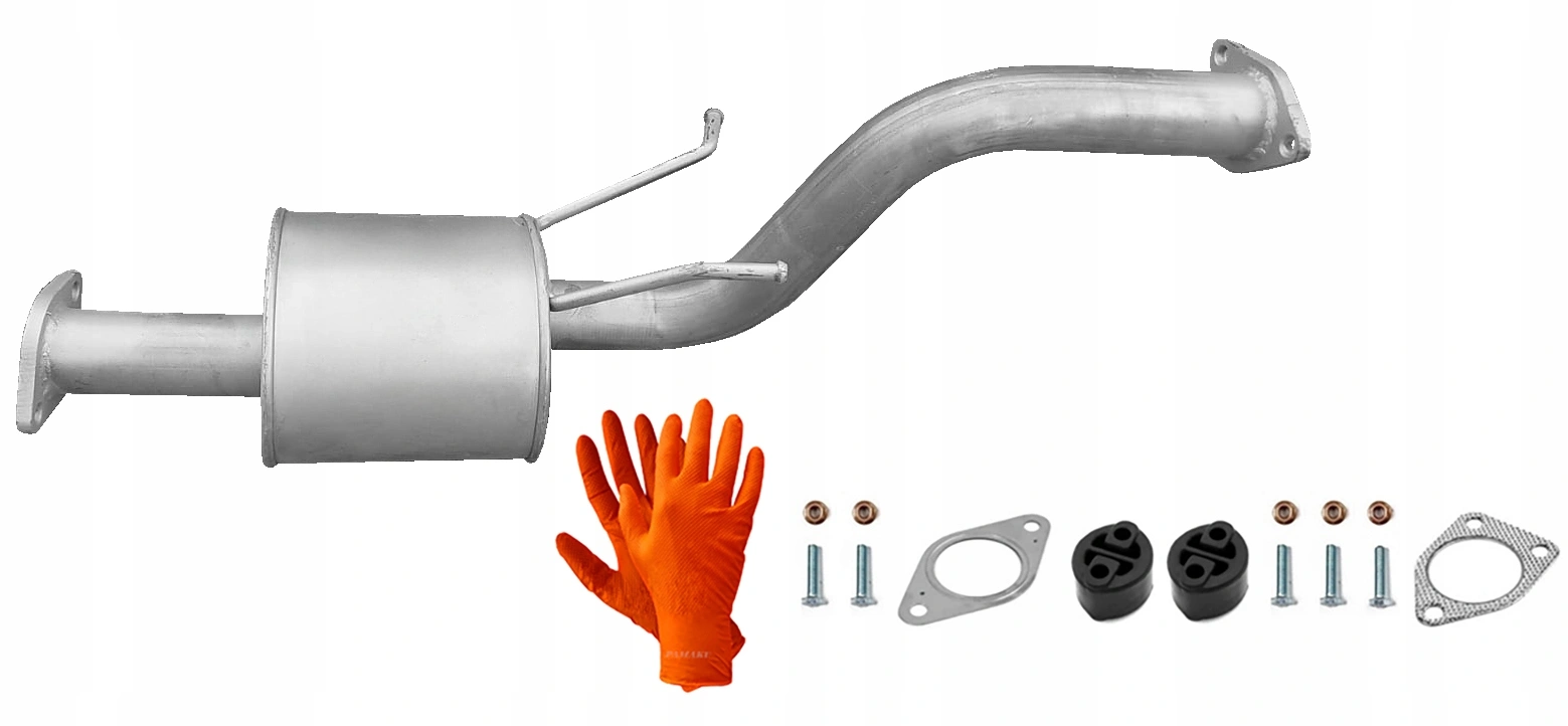 Midtre eksospotte Mitsubishi Pajero IV 2006 - 2021 │ 3.2 DID – bilde 2