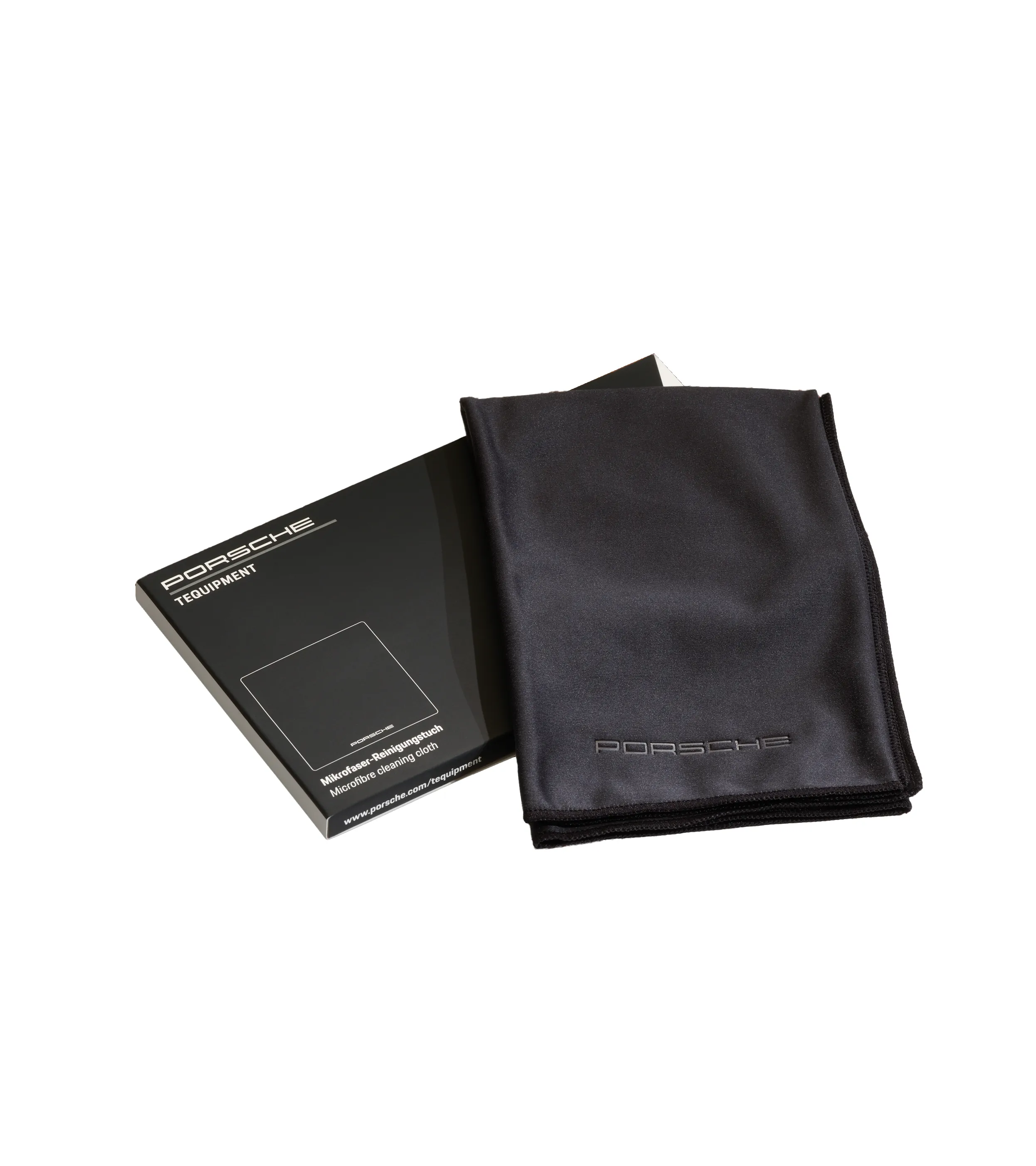 Mikrofiberklut – Porsche Black Edition │ Genuine® Cleaning Cloth