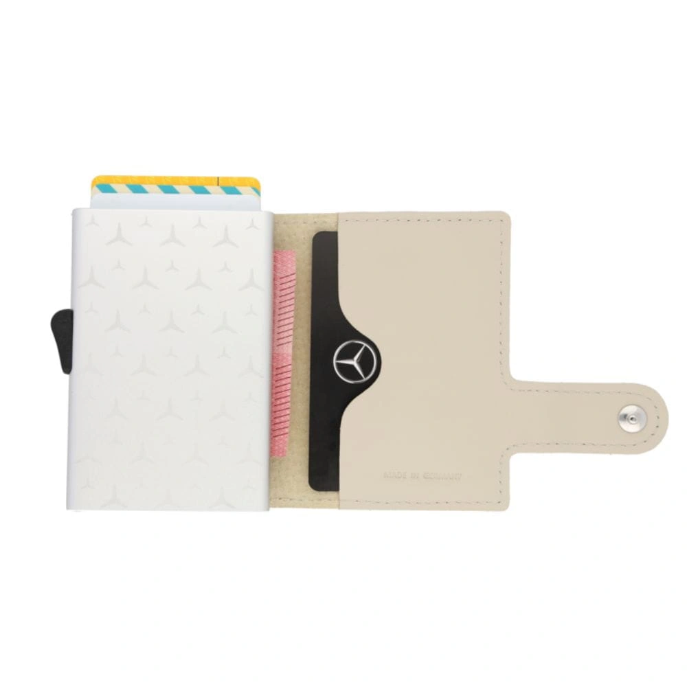 Mini lommebok Mercedes-Benz skinn med RFID C-Secure – bilde 3