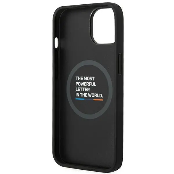 Mobildeksel BMW M Sport Black iPhone 14 Plus 6,7" │ Genuine® Tricolor Magsafe Smartphone Case Etui Image 7