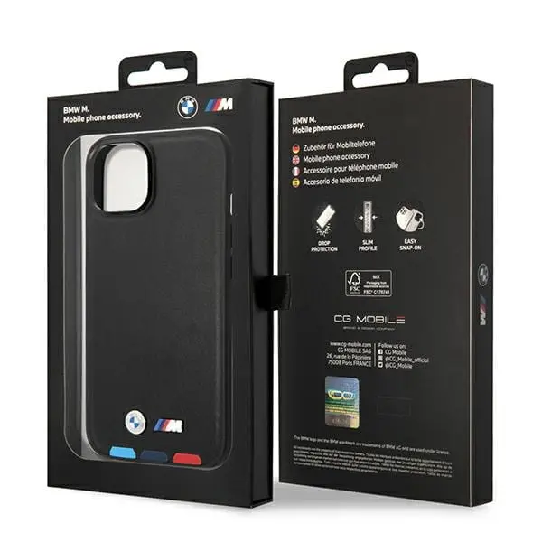 Mobildeksel BMW M Sport Black iPhone 14 Plus 6,7" │ Genuine® Tricolor Magsafe Smartphone Case Etui Image 8