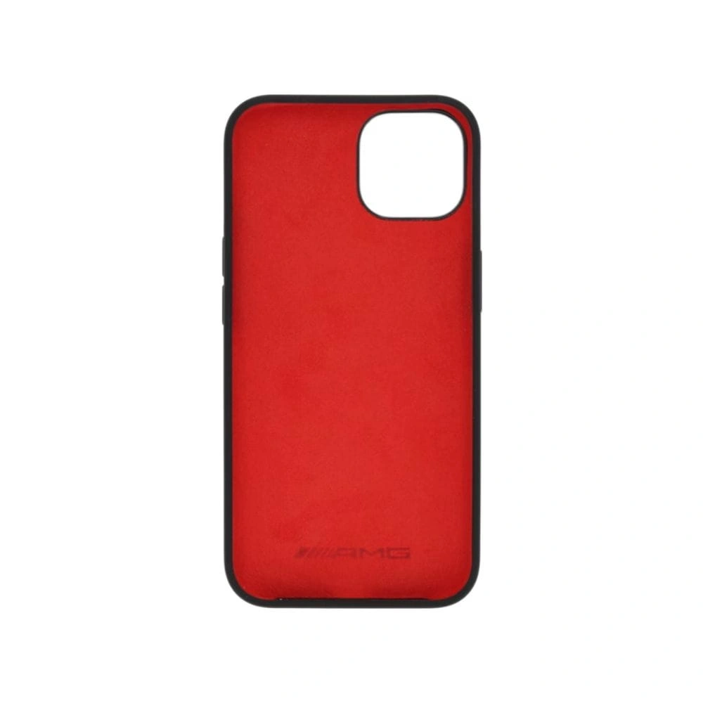 Mobildeksel Etui Mercedes-AMG for iPhone® 14 – Silikon med rombemønster – bilde 2
